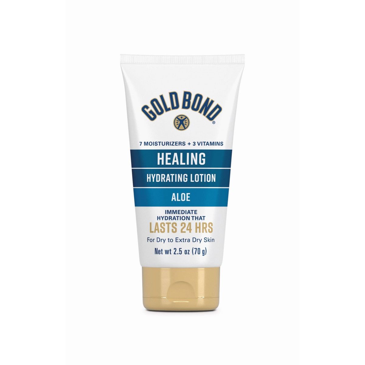 Gold Bond Healing Trial Size Hand & Body Lotion Aloe - 2.5oz