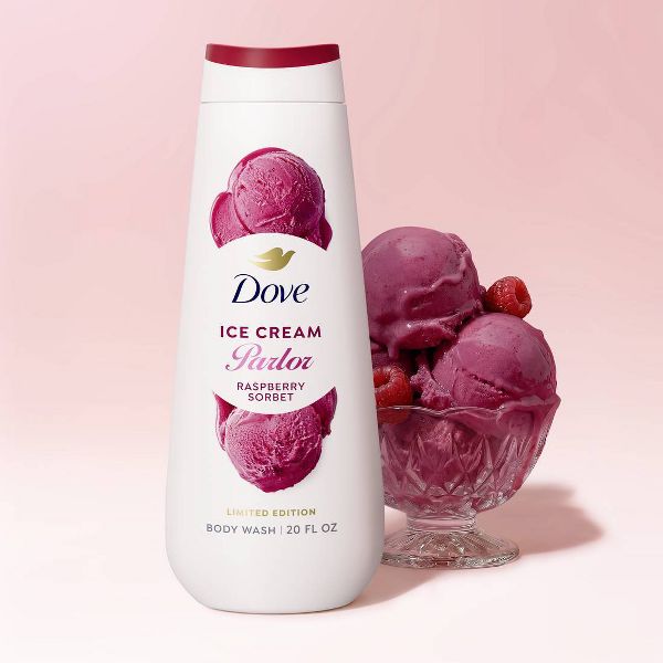 Dove Beauty Ice Cream Parlor Body Wash - Raspberry Sorbet - 20 fl oz