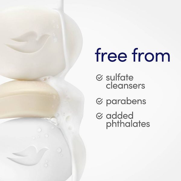 Dove Beauty White Deep Moisture Beauty Bar Soap - 4pk - 3.75oz each