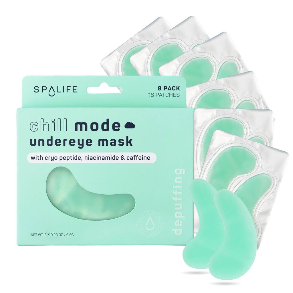 SpaLife Chill Mode Depuffing Undereye Mask - 8ct