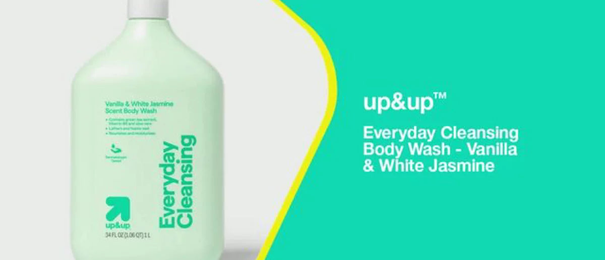 Everyday Cleansing Body Wash - Vanilla & White Jasmine - 22 fl oz - up&up™