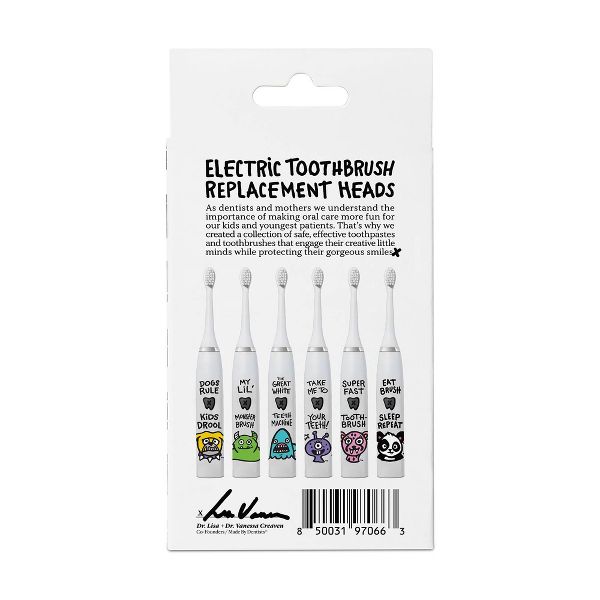 Made by Dentists Kids' Electric Toothbrush Replacement Heads - 3pk