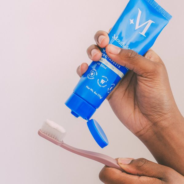 Mouthology 10% Nano Hydroxyapatite Fluoride-Free Sodium Lauryl Sulfate-Free Toothpaste - 4oz