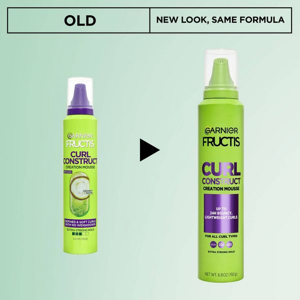 Garnier Fructis Style Curl Construct Creation Hair Mousse - 6.8oz