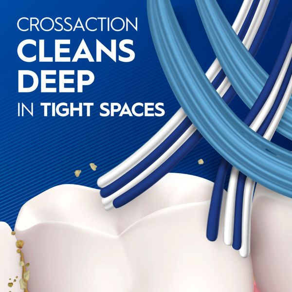 Oral-B CrossAction All In One Toothbrushes, Deep Plaque Removal, Soft - 2ct