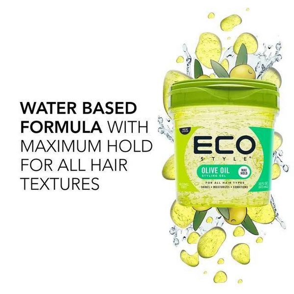ECO STYLE Professional Olive Styling Gel - 16 fl oz