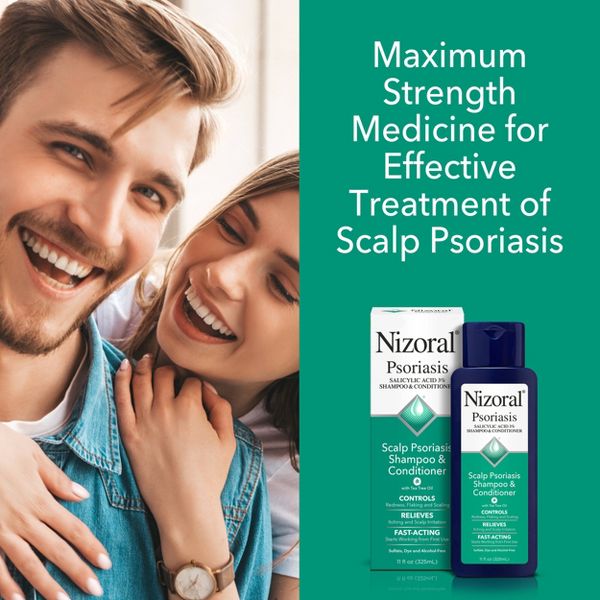 Nizoral Psoriasis Shampoo & Conditioner for Scalp Psoriasis - 11 fl oz
