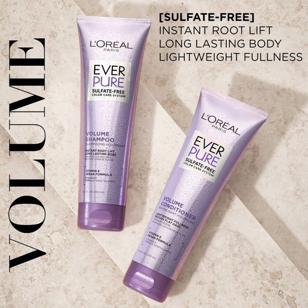 L'Oreal Paris EverPure Sulfate Free Volume Shampoo - 8.5 fl oz