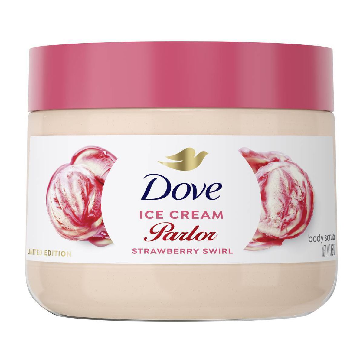 Dove Beauty Body Scrub - Strawberry Swirl - 15oz