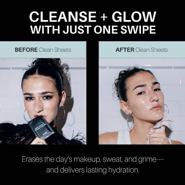 4AM Clean Sheets Facial Cleansing Skincare Wipes - Fragrance-Free - 25ct