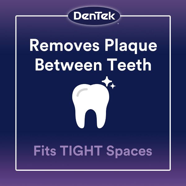 DenTek Easy Brush Plaque Control Interdental Toothbrush - 16ct