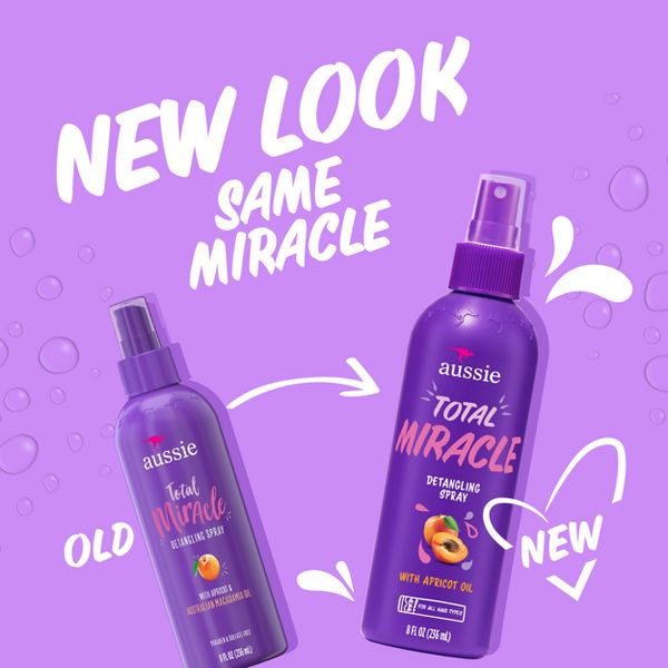 Aussie Total Miracle Sulfate Free Detangler - 8 fl oz