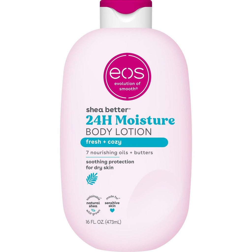 eos Shea Better 24H Moisture Body Lotion - Fresh & Cozy - 16 fl oz