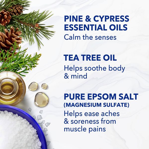 Dr Teal's Epsom Salt Magnesium Soak - Enchanted Forest with Pine & Tea Tree Oil - 3lbs