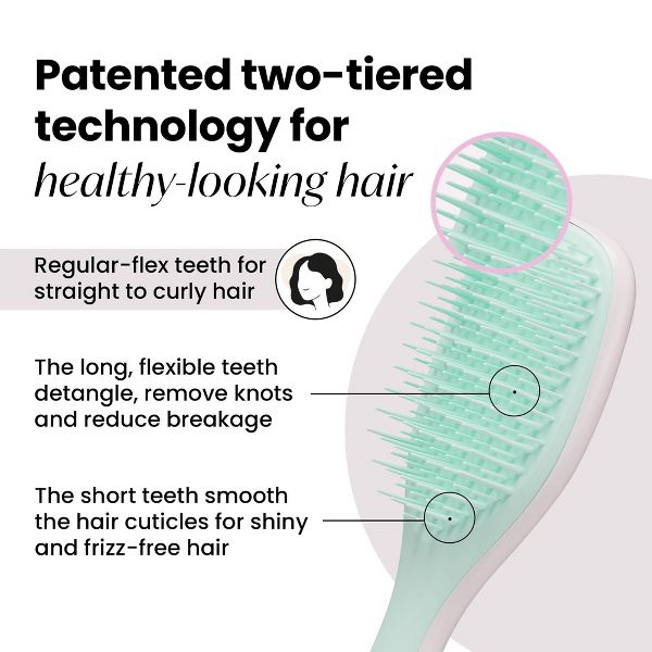 Tangle Teezer Mini Ultimate Detangler Hair Brush - Marshmallow Duo