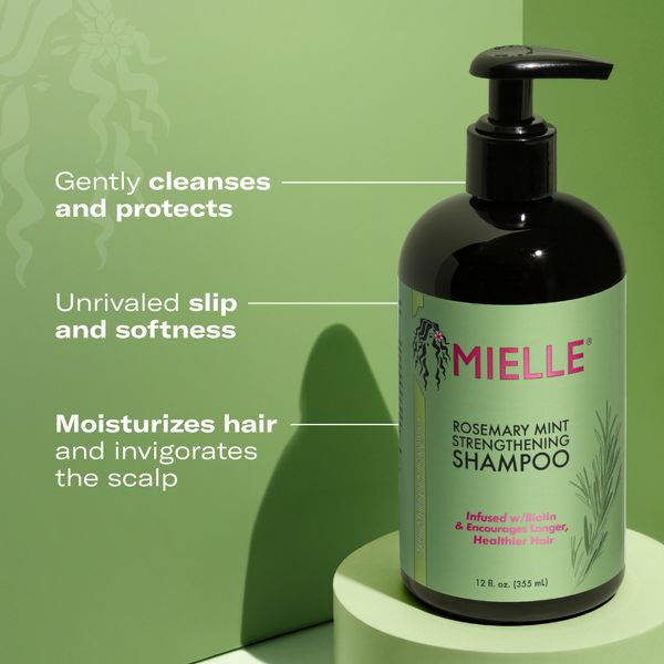 Mielle Organics Rosemary Mint Strengthening Shampoo - 20 fl oz