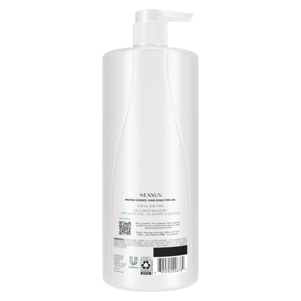 Nexxus Clean & Pure Nourishing Detox Shampoo with Elastin Protein and Marine Minerals - 13.5 fl oz