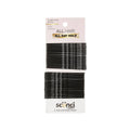 scünci Extra Long Metal Bobby Pins - Black - Long Hair - 48pcs