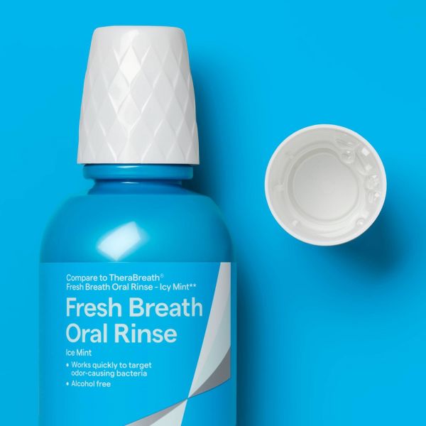 Fresh Breath Oral Rinse Mouthwash - 16 fl oz - up&up™