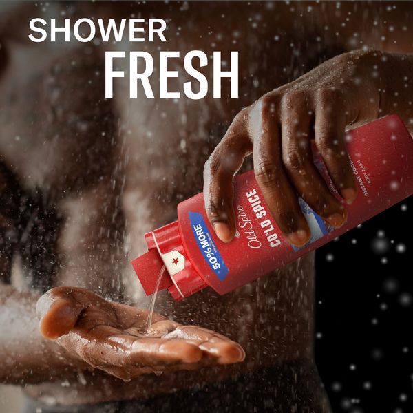 Old Spice Red Collection Men's Long-Lasting Fragrance Refreshing Clean Body Wash - Cold Spice Scent - 24 fl oz