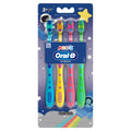 Oral-B Kids Soft Toothbrush with Space Designs - 4ct