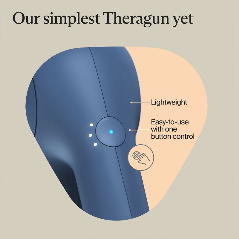 Therabody Theragun Relief Massage Gun - Navy