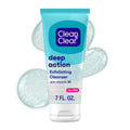 Clean & Clear Oil-Free Deep Action Exfoliating Facial Scrub for Smooth Skin - 7 fl oz