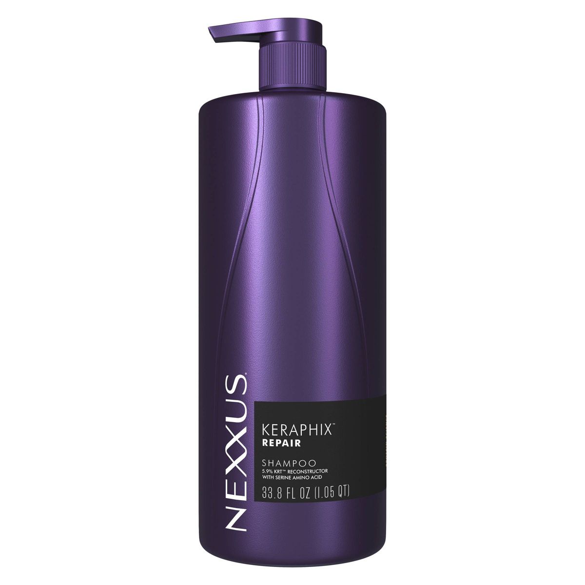 Nexxus Keraphix Shampoo for Damaged Hair with Keratin Protein and Black Rice - Silicone-Free - 33.8 fl oz