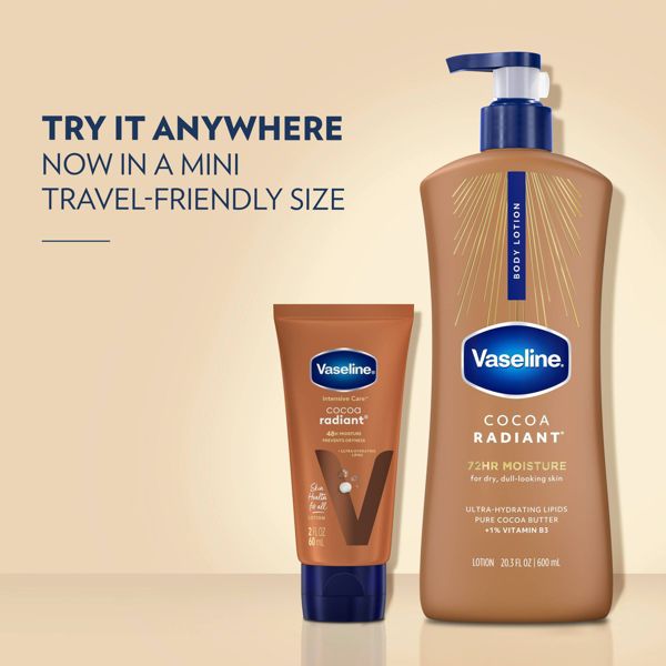 Vaseline Intensive Care Moisturizing Body Lotion with Cocoa Butter Cocoa Radiant - 10 fl oz