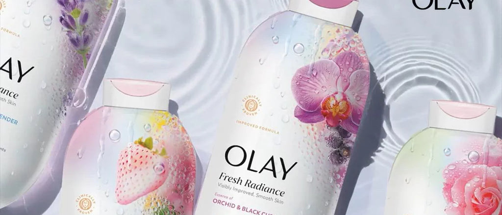Olay Fresh Radiance Vitamin B3 and Antioxidant Blend Body Wash - Black Cherry and Vanilla - 22 fl oz