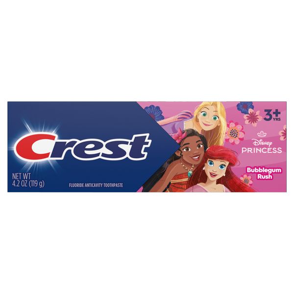 Crest Kids' Disney Princess Bubblegum Toothpaste - 4.2oz