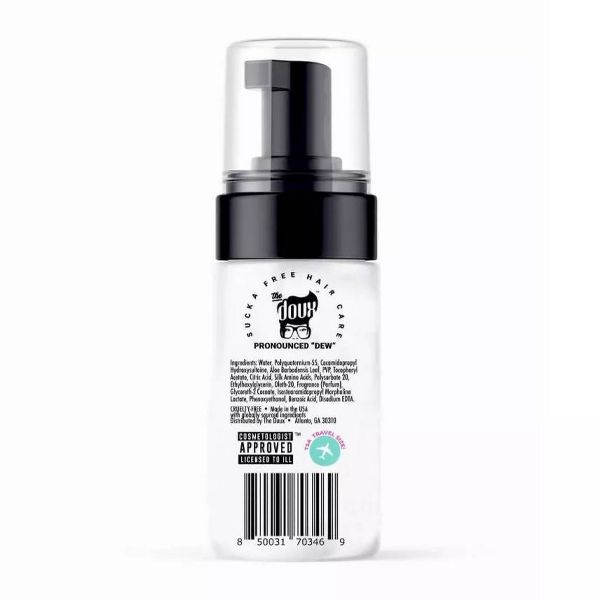 The Doux Mousse Def Texture Foam Curl Enhancer - 3.4 fl oz: Vegan, For Textured Hair, All Hair Types, Foam Formula