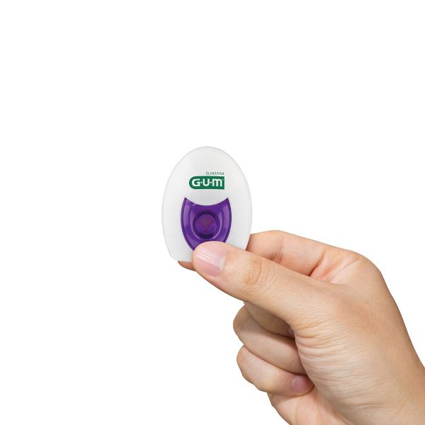 GUM Expanding Waxed Woven Dental Floss - Unflavored - 6ct