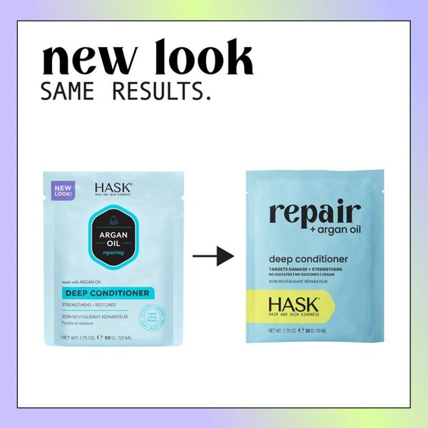 Hask Repair + Argan Oil Deep Conditioner Packet - 1.75 fl oz