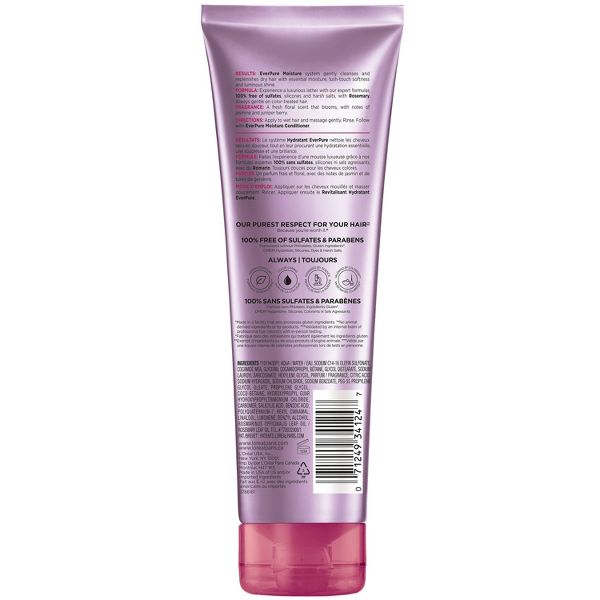 L'Oreal Paris EverPure Moisture Rosemary Oil Shampoo for Dry Hair - 23 fl oz