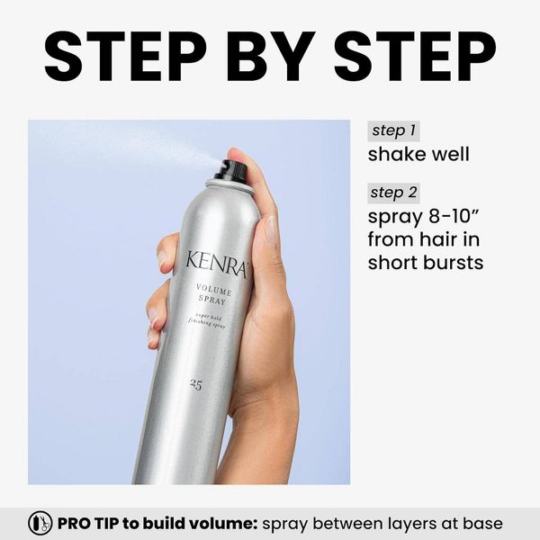 Kenra Volume Super Hold Finishing Hair Spray - 1.5oz - Beauty Studio