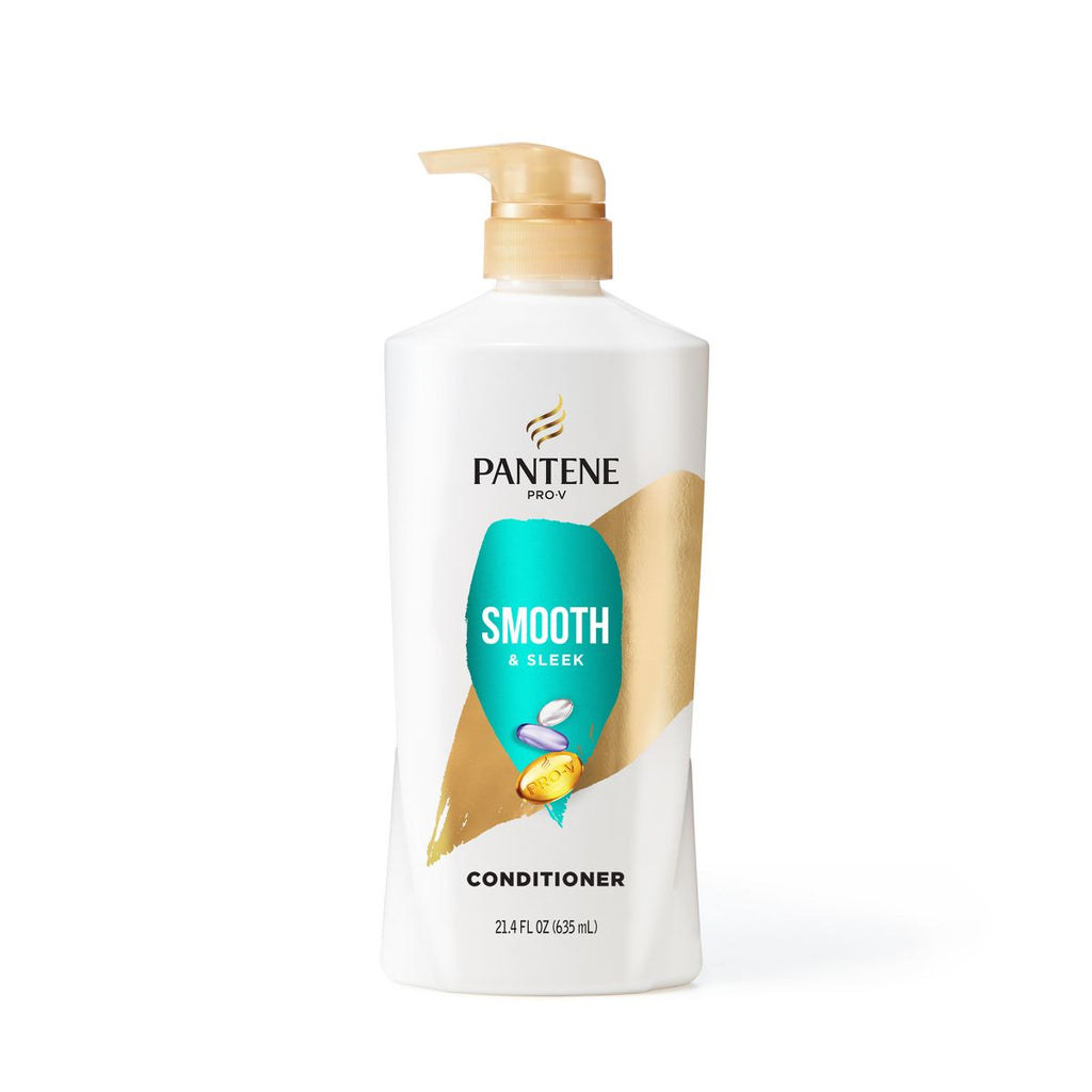 Pantene Smooth & Sleek Conditioner - 21.4 fl oz