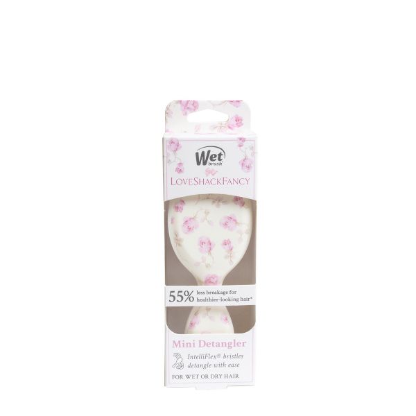 LoveShackFancy x Target – WetBrush Ribbon Rosa Mini OG Detangler Brush Sterling Dusk