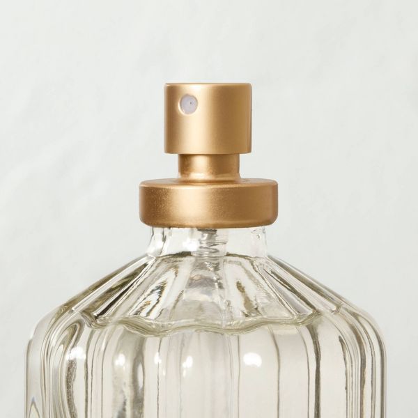 Ribbed Colored Glass Bergamot Room Spray 4.05 fl oz - Hearth & Hand™ with Magnolia