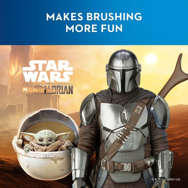 Oral-B Kids' Star Wars The Mandalorian Electric Toothbrush