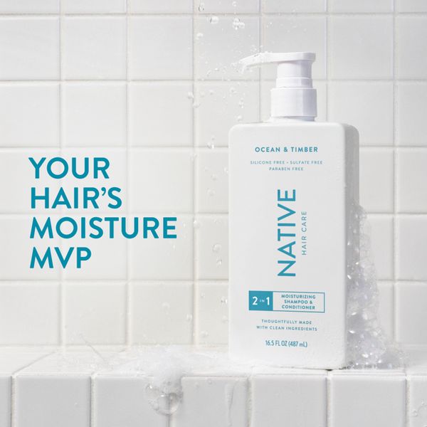 Native Ocean & Timber Moisturizing 2-in-1 for Men & Women -16.5 fl oz