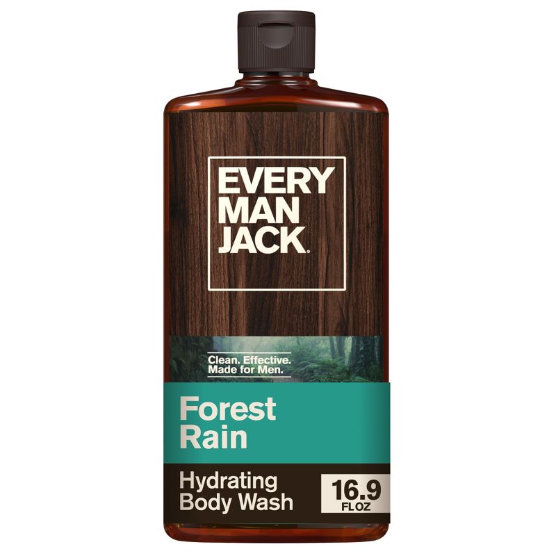 Every Man Jack Naturally Derived Men's Body Wash - Forest Rain - 16.9 fl oz