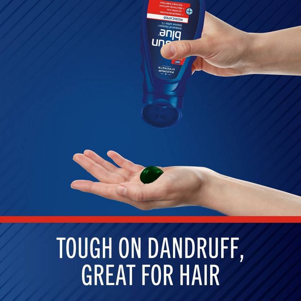 Selsun Blue Medicated with Menthol Anti Dandruff Shampoo - 11 fl oz