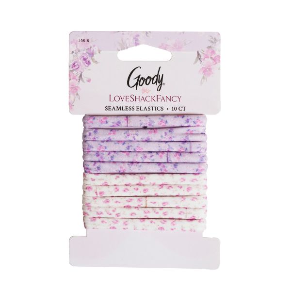 LoveShackFancy x Target – Goody Happy Thoughts Seamless Elastic 10CT Hibiscus