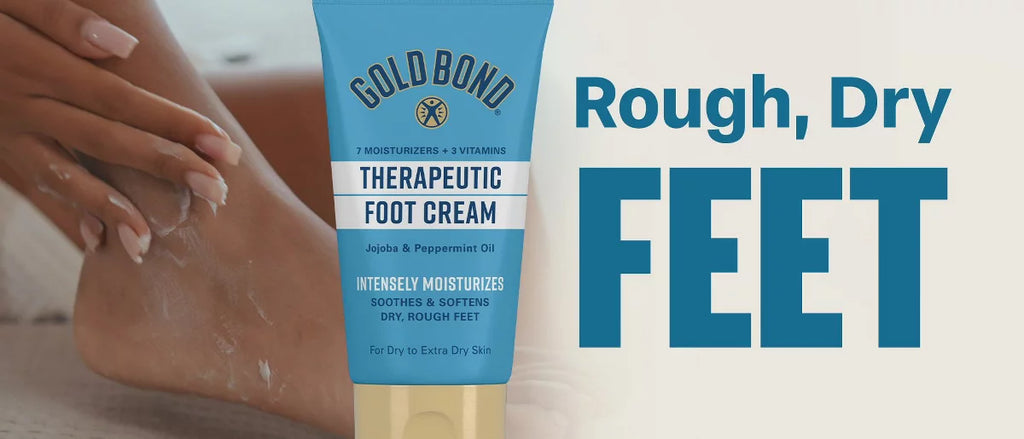 Gold Bond Triple-Action Foot Cream - 4oz.