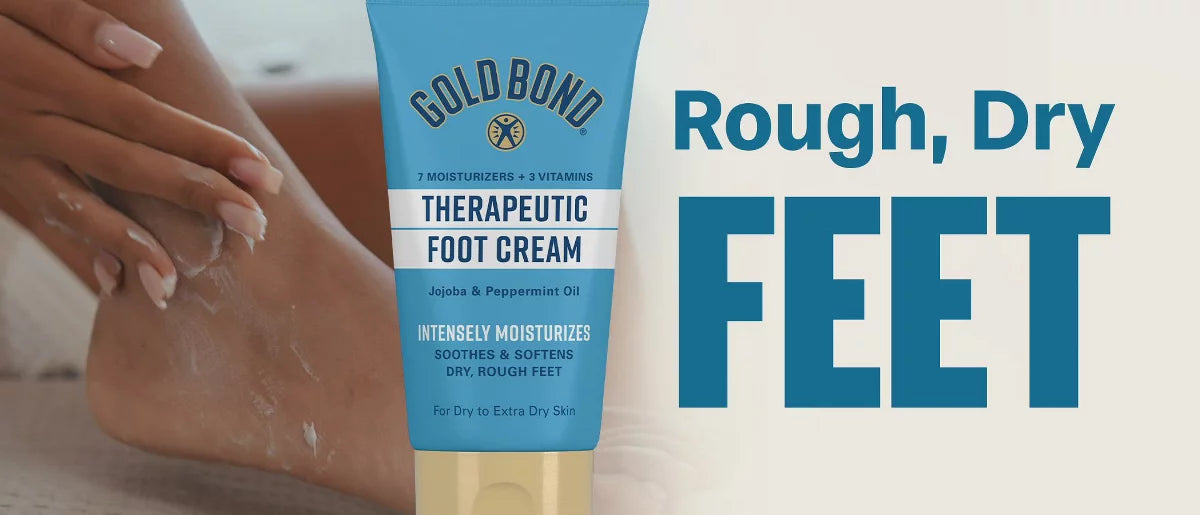 Gold Bond Triple-Action Foot Cream - 4oz.