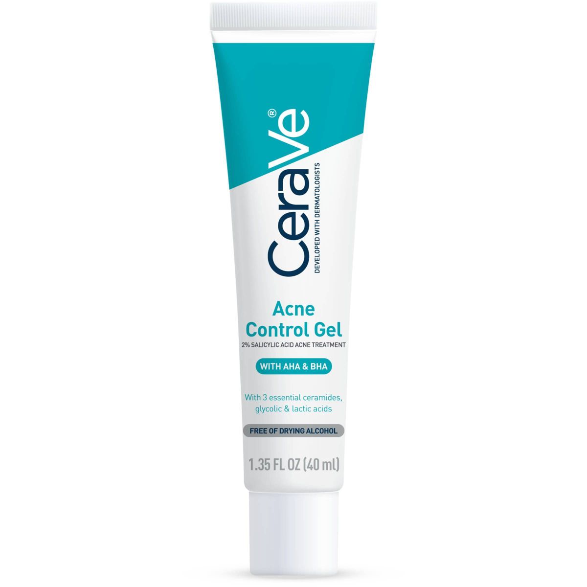 CeraVe Salicylic Acid Acne Treatment Control Gel - 1.35 fl oz