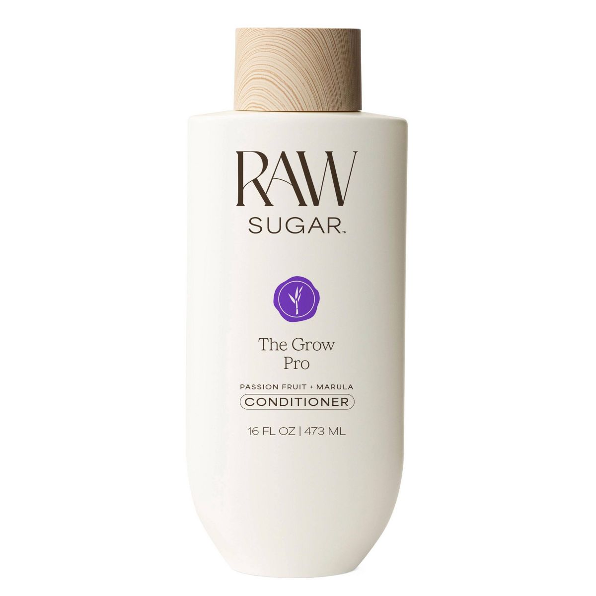 Raw Sugar The Grow Pro Conditioner - Passion Fruit + Marula - 16 fl oz