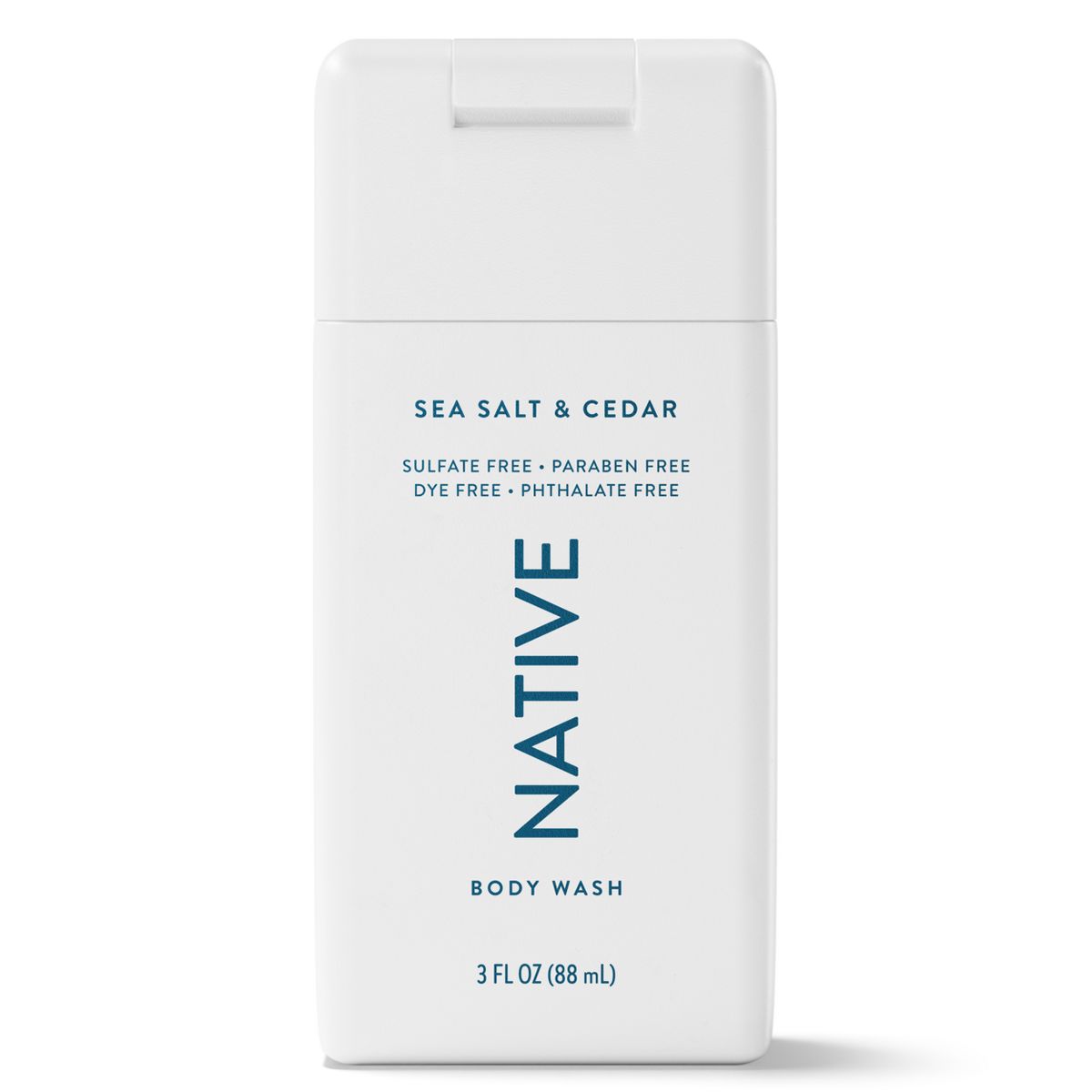 Native Body Wash - Sea Salt & Cedar - 3oz