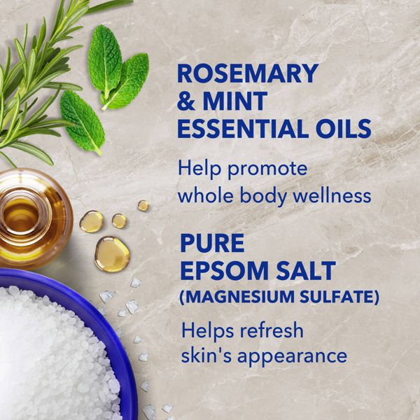 Dr Teal's Wellness Therapy Foaming Bubble Bath with Rosemary & Mint - 34 fl oz